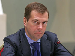 Дмитрием Медведевым встречается с мусульманкским духовенством