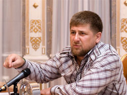 Призидент Чечни Рамзан Кадыров
