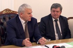 Мэр Махачкалы встретился с чиновниками