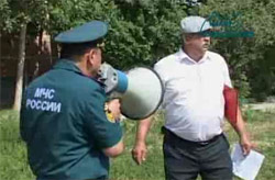 В Кизлярском районе РД прошли противопожарные учения