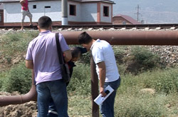 В Н. Хушете обнаружили незаконную врезку в газопровод