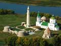 Болгарский заповедник. Соборная мечеть с восстановленным Большим минаретом 