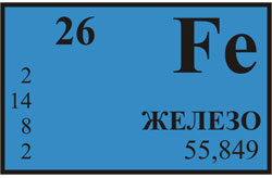 Железо не земной металл
